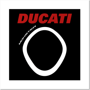 Ducati Monster Signature DRL Posters and Art